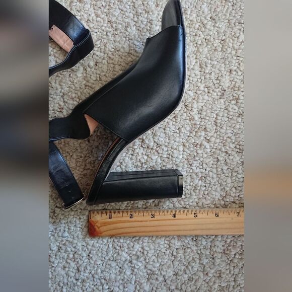 Musette OPEN TOE HEELS ankle strap size 37.5 - Picture 10 of 12